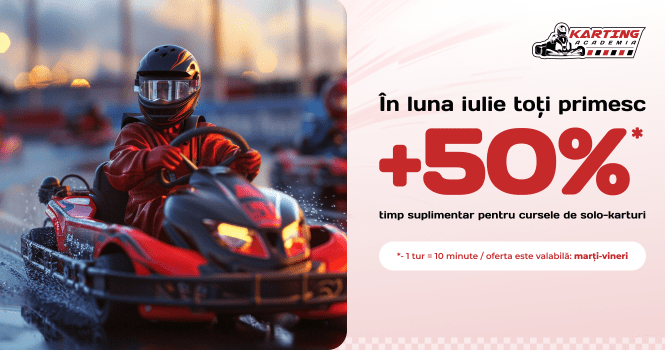 În luna iulie toți primesc + 50%*